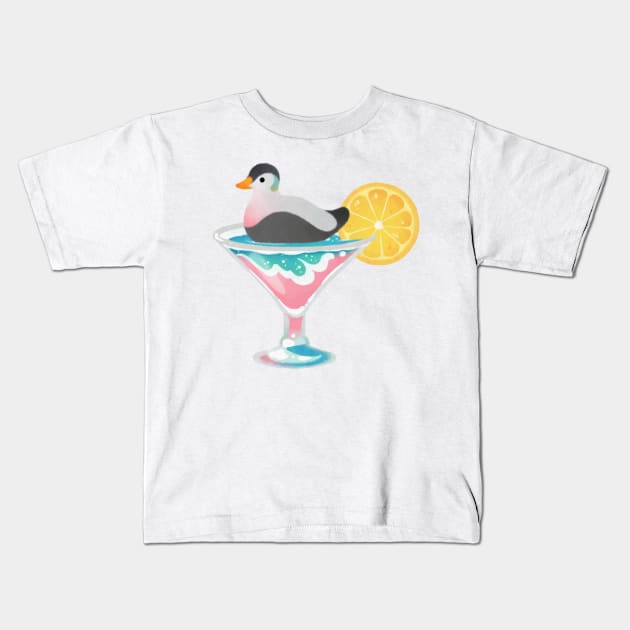 Summer cocktails Kids T-Shirt by pikaole